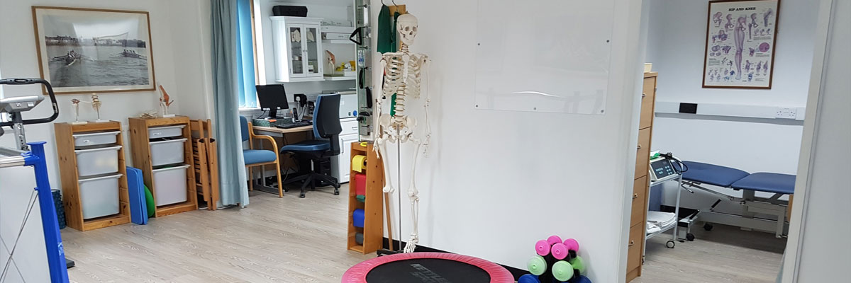 Inside of The Physio and Therapy Clinic in Wrexham